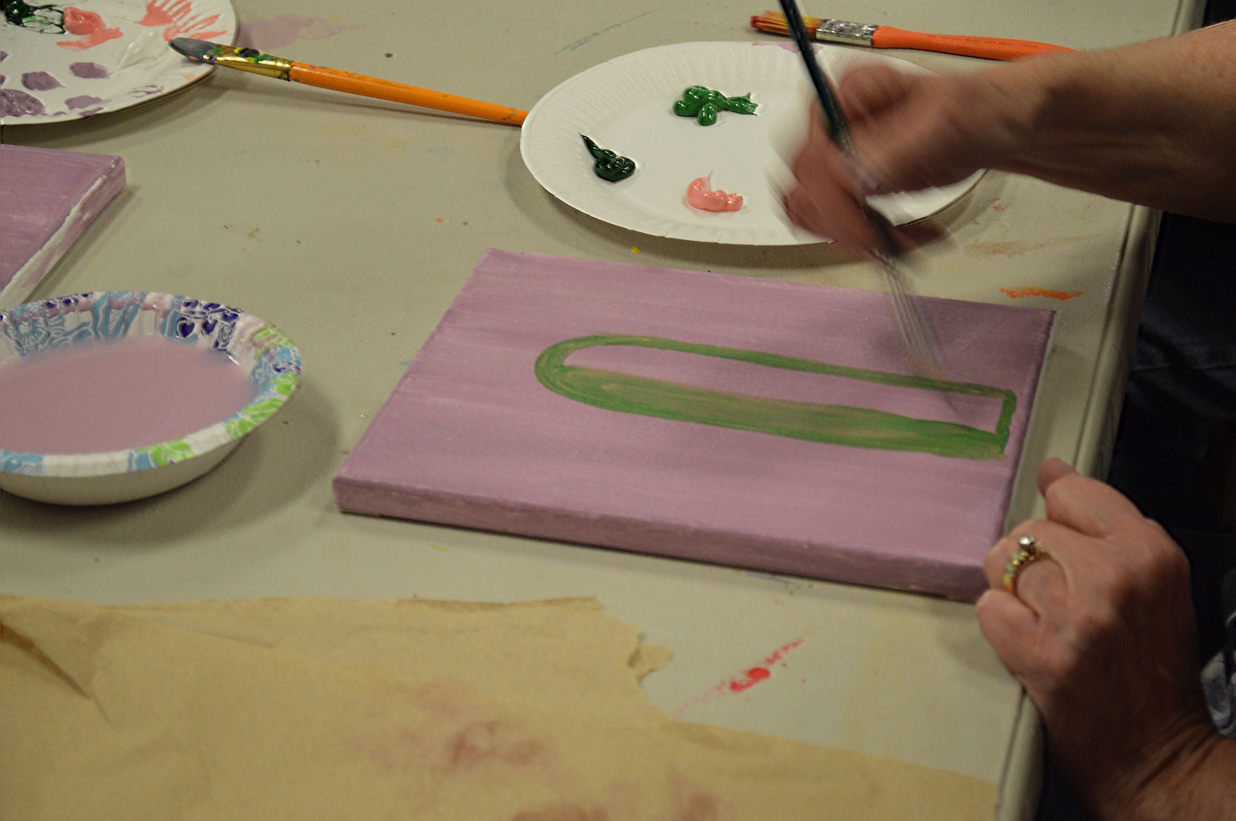 Paint nite at Bookmans offers fun and art for all